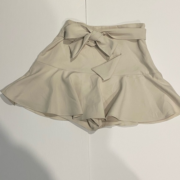 ZARA TIED SKORT - Picture 4 of 6